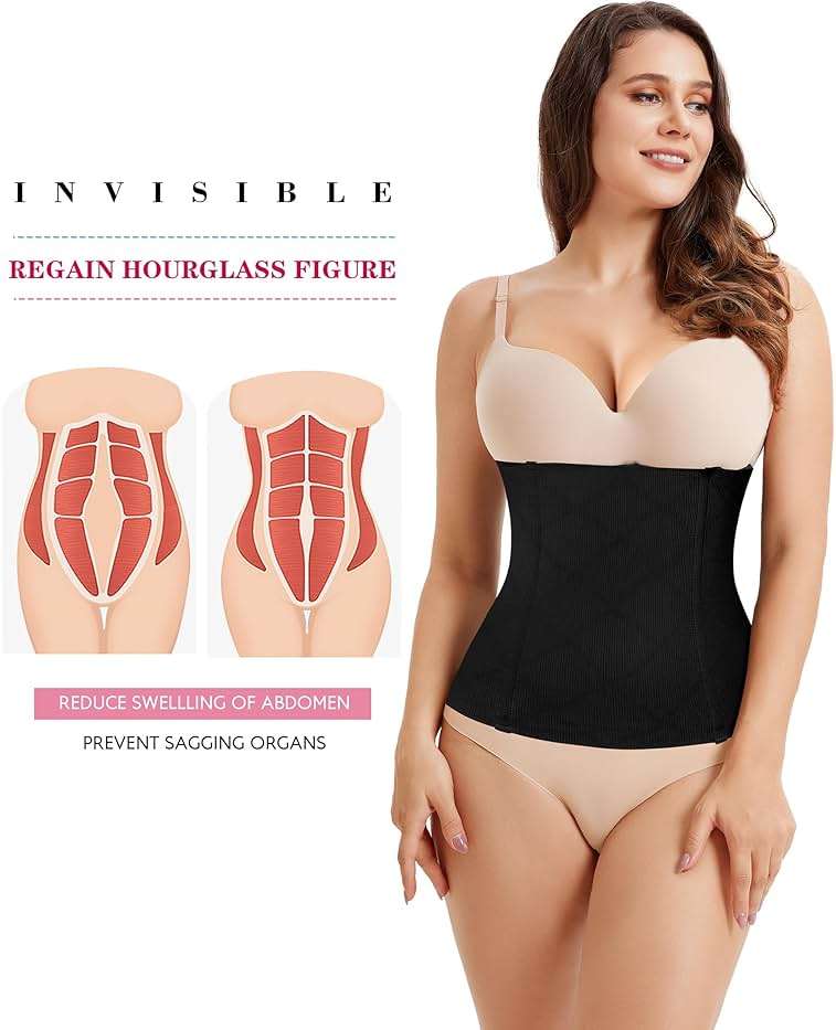 LODAY 2 in 1 Postpartum Recovery Belt,Body Wraps Works for Tighten Loose Skin - Image 3