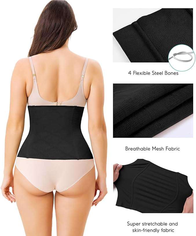 LODAY 2 in 1 Postpartum Recovery Belt,Body Wraps Works for Tighten Loose Skin - Image 5