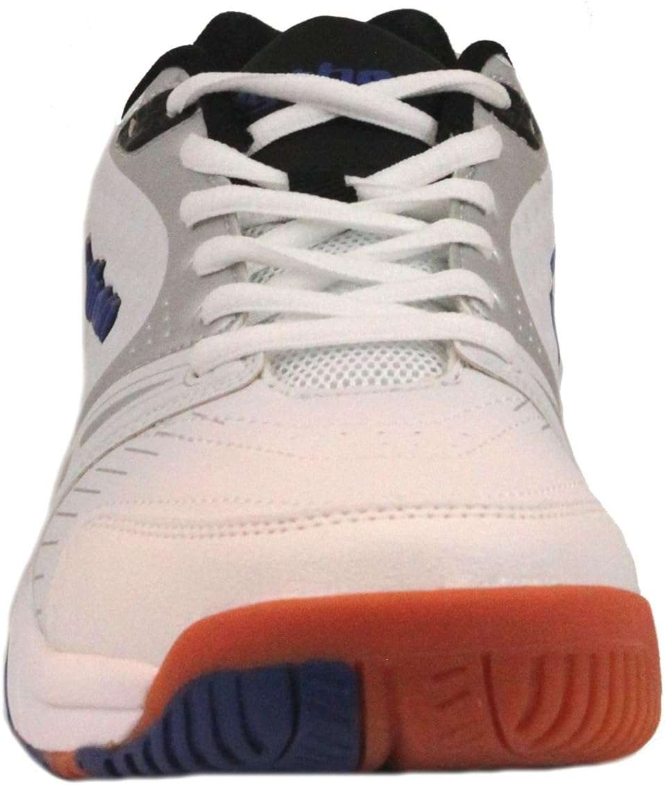 Python Deluxe Indoor Court Shoes (Racquetball, Squash, Badminton, Indoor Pickleball, Volleyball) (Low & Mid) (Black & White Colors) (Non-Slip) (Non-Marking) - Image 3
