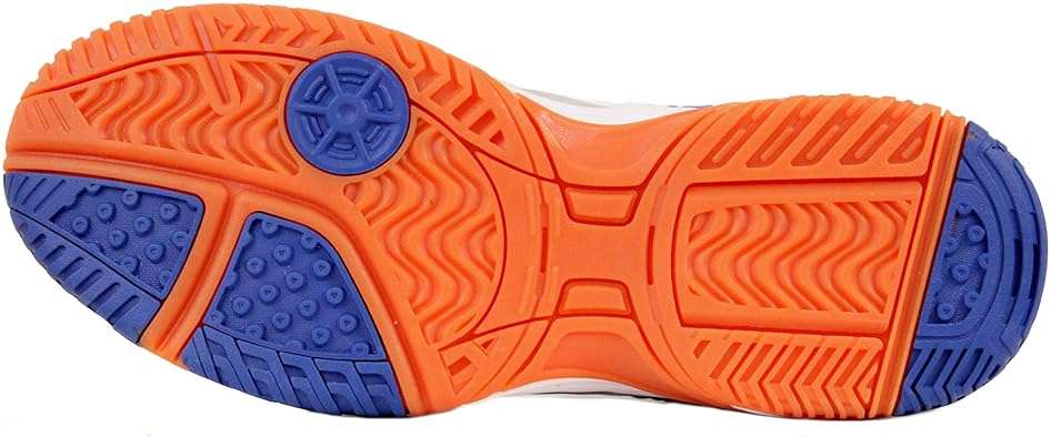 Python Deluxe Indoor Court Shoes (Racquetball, Squash, Badminton, Indoor Pickleball, Volleyball) (Low & Mid) (Black & White Colors) (Non-Slip) (Non-Marking) - Image 4