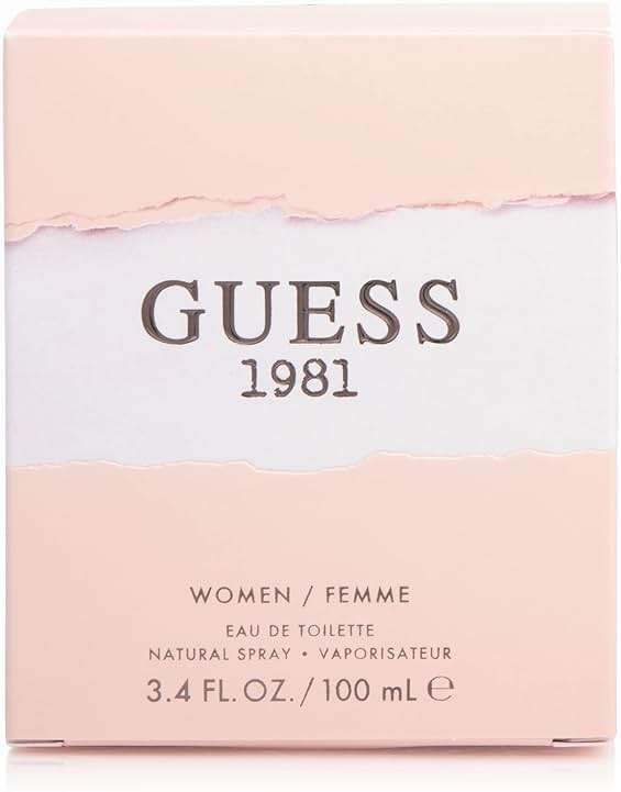 Guess 1981 Eau De Toilette Perfume Spray for Women, 3.4 Fl. Oz. - Image 10
