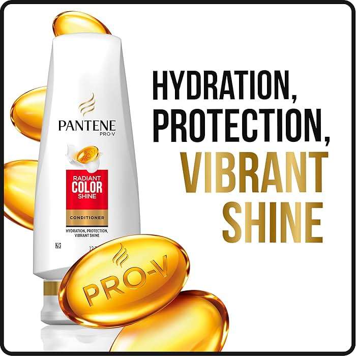 Pantene Pro-V Radiant Color Shine Conditioner, 17.7 Fl Oz - Image 3