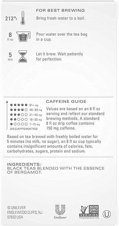 Tazo Earl Grey Black Tea -- 20 Tea Bags - 2 pc - Image 2