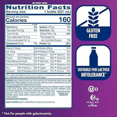 Ensure High Protein Strawberry Nutrition Shake, Ready to Drink, 16g Protein and 27 Vitamins and Minerals, 8 fl oz, 24 Pack - Image 6