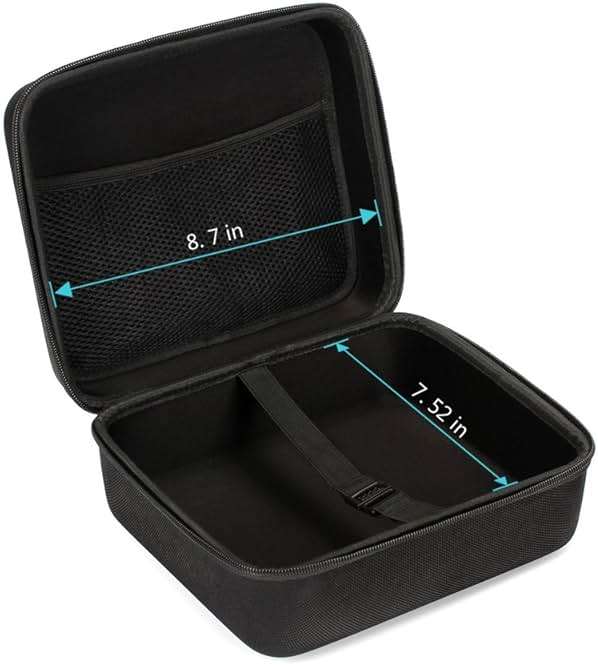 JSVER Hard Travel Storage Case For Meta Quest 3S Carrying Case for Oculus Quest 3S/ Quest 3/Quest 2/ Quest/Oculus Go/Samsung Gear Virtual Reality Headset Gamepad Game Controller Kit - Image 5