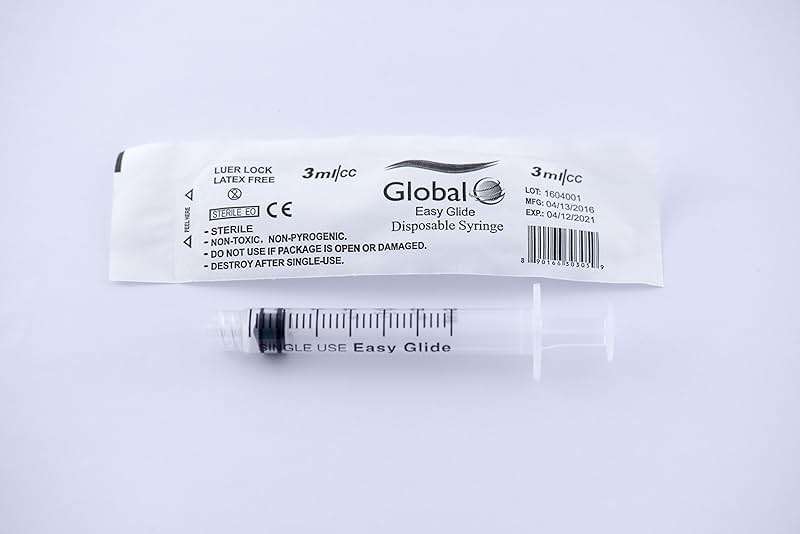 3cc Luer Lock Syringe (No Needle), Box of 100 - Image 2