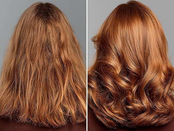GK HAIR - Hair Oil Serum 1.69 Oz - Smooth Frizz Control & Shine Enhancement - Dry, Frizzy, Damaged & Dull Hair - Argan Oil Hair Serum with Plant Based Protein and Natural Silicones Lightweight Finish - Image 7