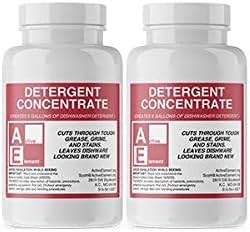 Active Element Commercial Dishwasher Detergent - Makes One 5 Gallon Pail - Industrial Dish Detergent - For High and Low Temp Dishwasher Machine - Image 5