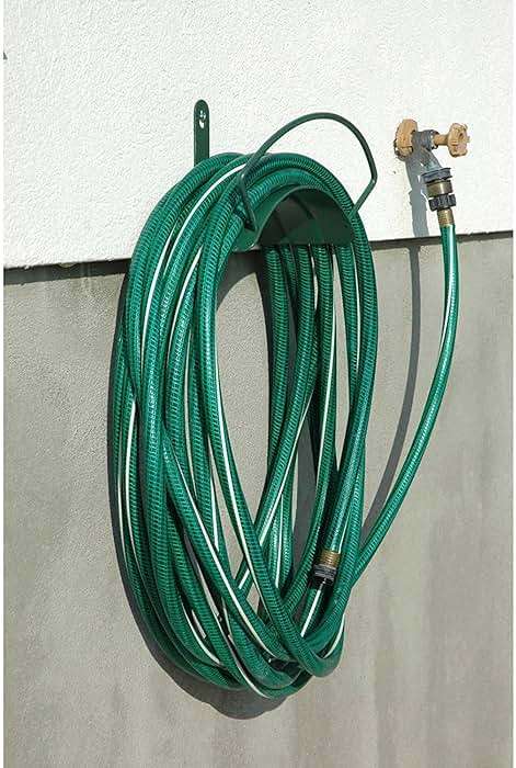 Rocky Mountain Goods Deluxe Metal Hose Hanger - Most Solid Wall Mounted Hose Hanger on The Market - Rust Proof Wrought Iron - Fits 100’ of Hose - Image 2