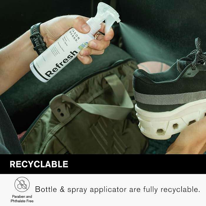 Jason Markk Refresh Spray, Shoe & Sneaker Deodorizer, Odor Eliminator, Ideal for Footwear, Hats, Apparel, Bags, Furniture, Room Freshener, Sierra Rain Scent, 6oz - Image 5
