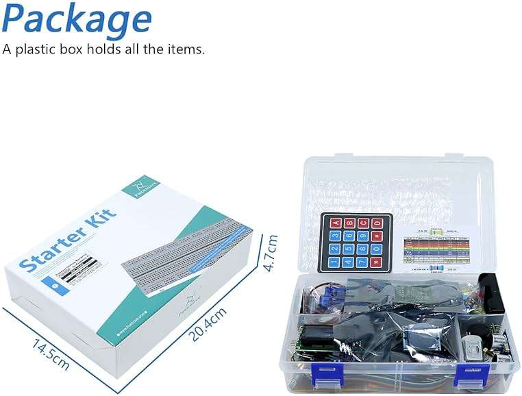 Freenove Ultimate Starter Kit for Raspberry Pi 5 4 B 3 B+ 400 Zero 2 W, 962-Page Detailed Tutorial, Python C Java Scratch Processing Code, 223 Items, 128 Projects (Raspberry Pi NOT Included) - Image 7