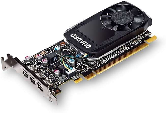 PNY NVIDIA Quadro P400 Professional Graphics Card - (VCQP400-PB), PC Compatible, 3X Mini DisplayPort 1.4 - Image 2