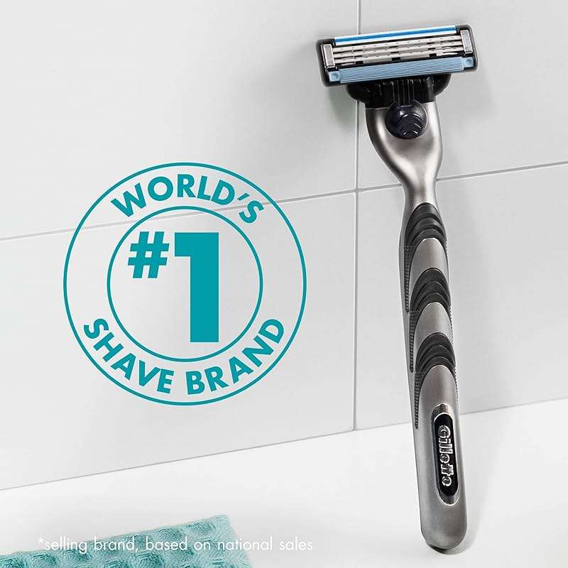 Gillette Mach3 Razor for Men, 1 Razor Handle + 2 Blade Refills - Image 7