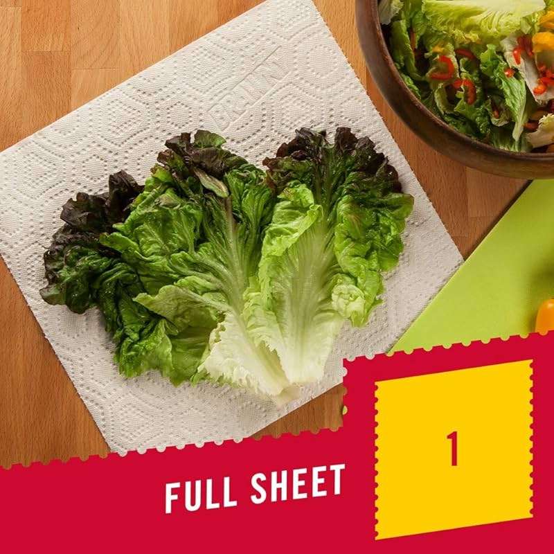 Brawny Paper Towels, 6 Large Rolls, Full Sheet, 6 = 8 Regular Rolls - Image 7