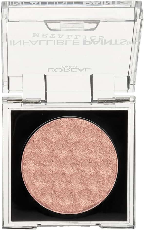 L'Oreal Paris Infallible Paints Eyeshadow Metallics, Rose Chrome, 0.09 oz. - Image 3