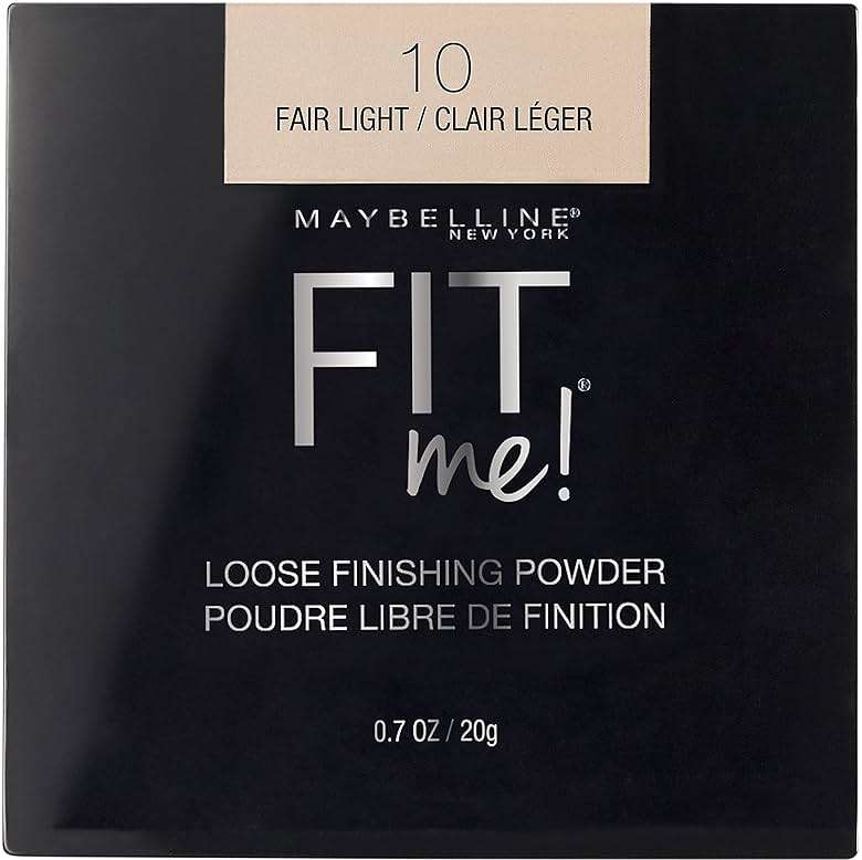 Maybelline Fit Me Loose Setting Powder, Face Powder and Finishing Makeup, Fair Light, 1 Count - Image 1