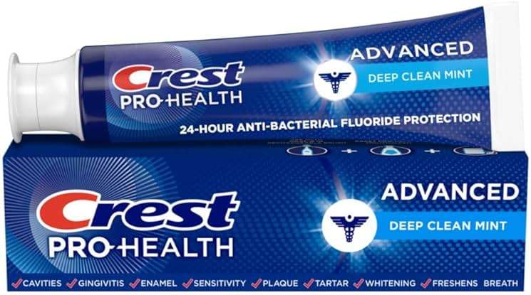 Crest Pro-Health Advanced Deep Clean Mint Toothpaste, 5.1 Oz - Image 1