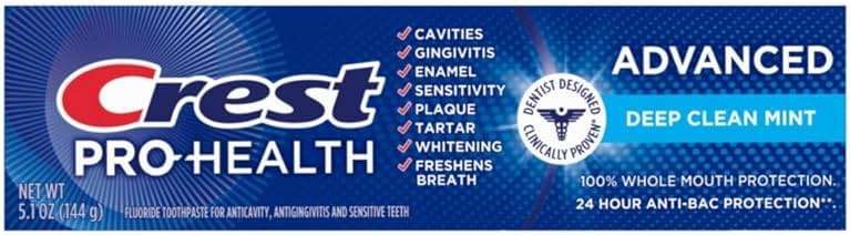 Crest Pro-Health Advanced Deep Clean Mint Toothpaste, 5.1 Oz - Image 8