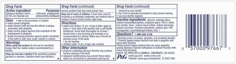 Crest Pro-Health Advanced Deep Clean Mint Toothpaste, 5.1 Oz - Image 9