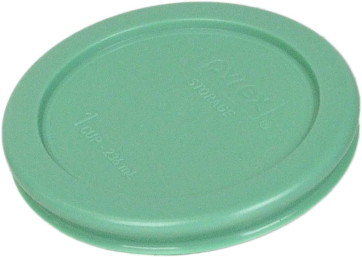 Pyrex 7202-PC 1-Cup Green Food Storage Replacement Lid (6 Pack) - Made in USA - Image 3