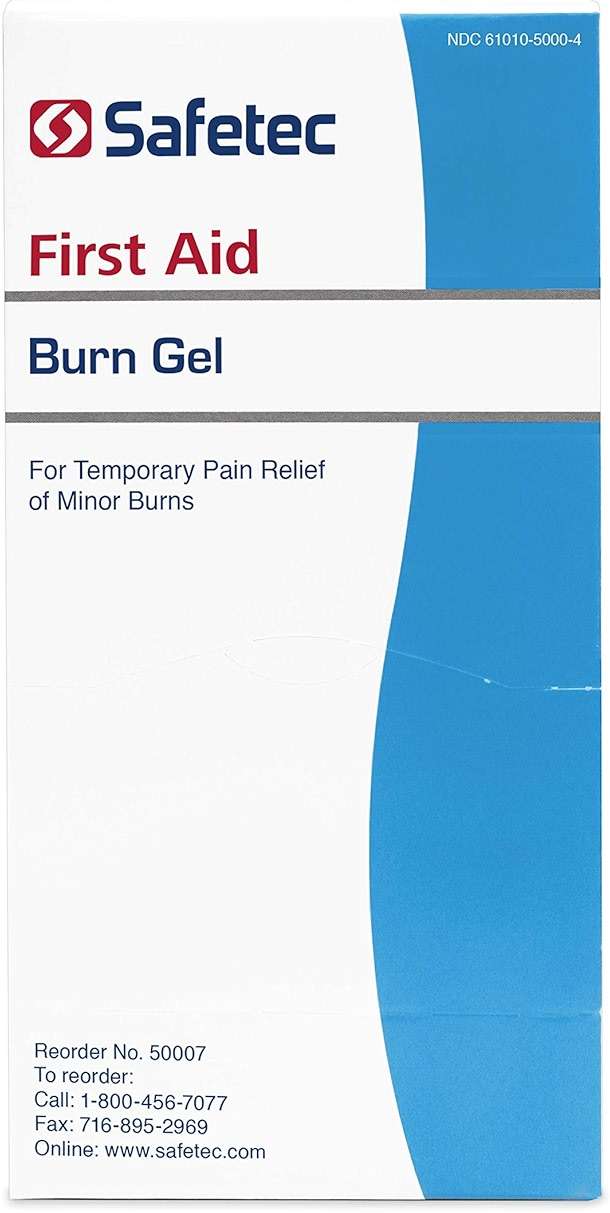 Safetec Burn Gel.9 g. Pouch 144 ct. Box (12 Boxes/case) - Image 2