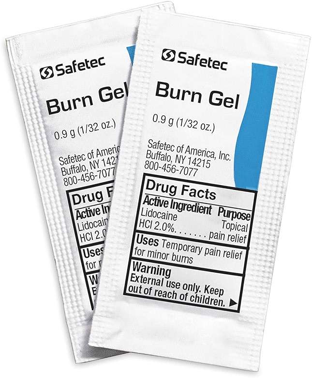 Safetec Burn Gel.9 g. Pouch 144 ct. Box (12 Boxes/case) - Image 8