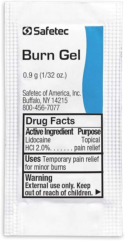 Safetec Burn Gel.9 g. Pouch 144 ct. Box (12 Boxes/case) - Image 9