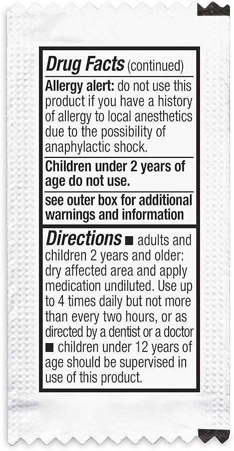 Safetec Oral Pain Relief Gel.75 g. Pouch 144 ct. Box (12 Boxes/case) - Image 9