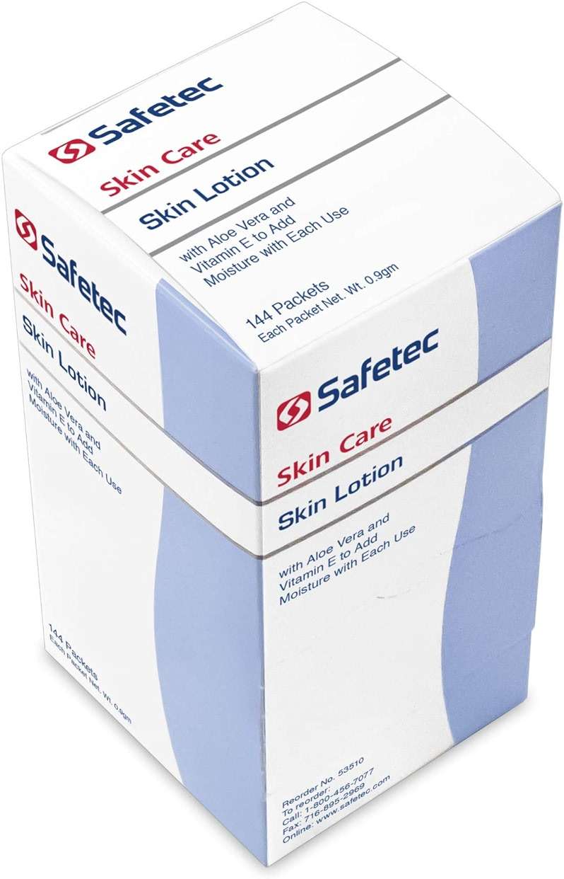 Safetec Skin Lotion.9 g. Pouches 144 ct. Box (12 Boxes/case) - Image 9