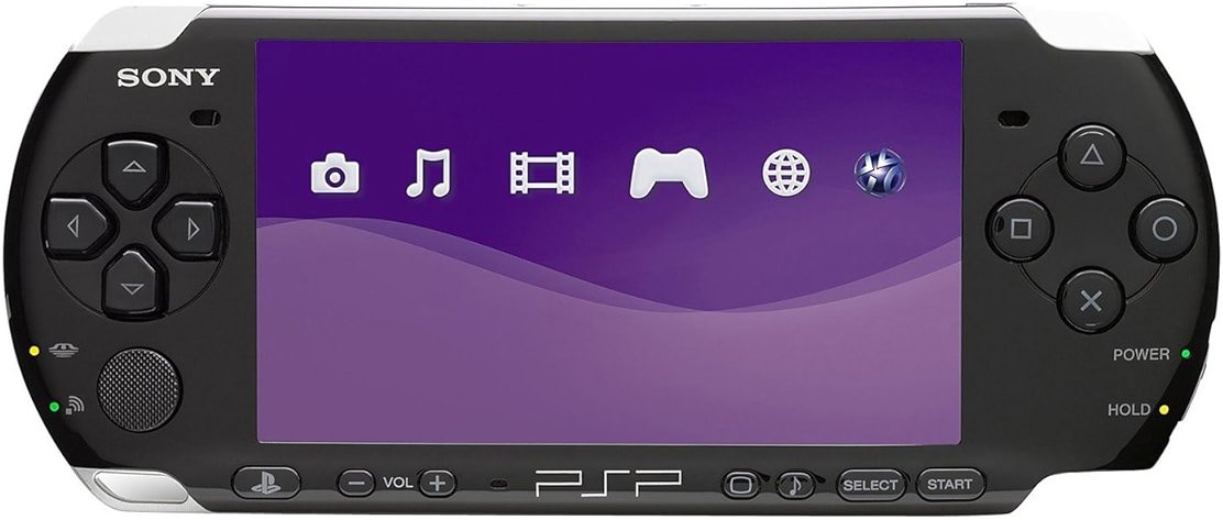 Sony Playstation Portable PSP 3000 Series Handheld Gaming Console System (Black) (Renewed) - Product Image