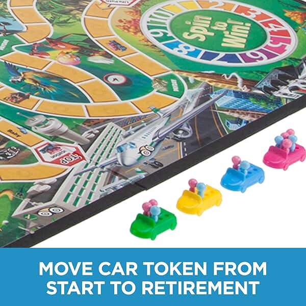 Hasbro Gaming The Game of Life Board Game, Family Games for Kids Ages 8+, Includes 31 Careers, Family Board Games for 2-4 Players, (Amazon Exclusive) - Image 5