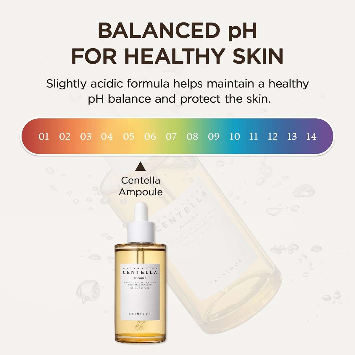 SKIN1004 Madagascar Centella Ampoule, Korean Face Serum with Centella Asiatica for Hydrating & Moisturizing Care, Soothing Facial Serum for Skin Balance and Glow, Korean Skin Care, 3.38 fl.oz / 100 ml - Image 5