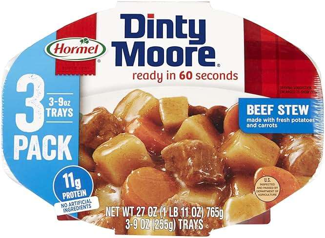 Compleats Dinty Moore Beef Stew, 9 Ounce (Pack of 3) - Image 1