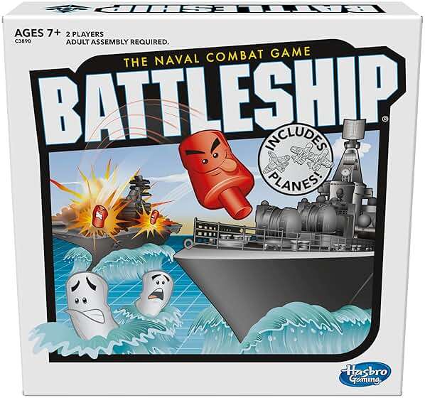 Hasbro Gaming Battleship with Planes Strategy Board Game for Ages 7 and Up (Amazon Exclusive) - Image 1