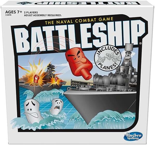 Hasbro Gaming Battleship with Planes Strategy Board Game for Ages 7 and Up (Amazon Exclusive) - Product Image