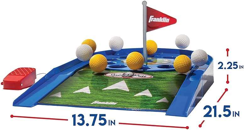 Franklin Sports Mini Putt Golf Game for Kids - Spin n' Putt Electronic Putting Game - Indoor - Putter + Balls Included - Image 2