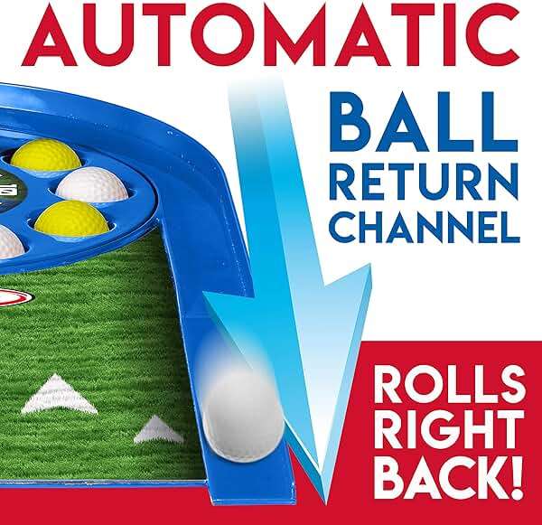 Franklin Sports Mini Putt Golf Game for Kids - Spin n' Putt Electronic Putting Game - Indoor - Putter + Balls Included - Image 4