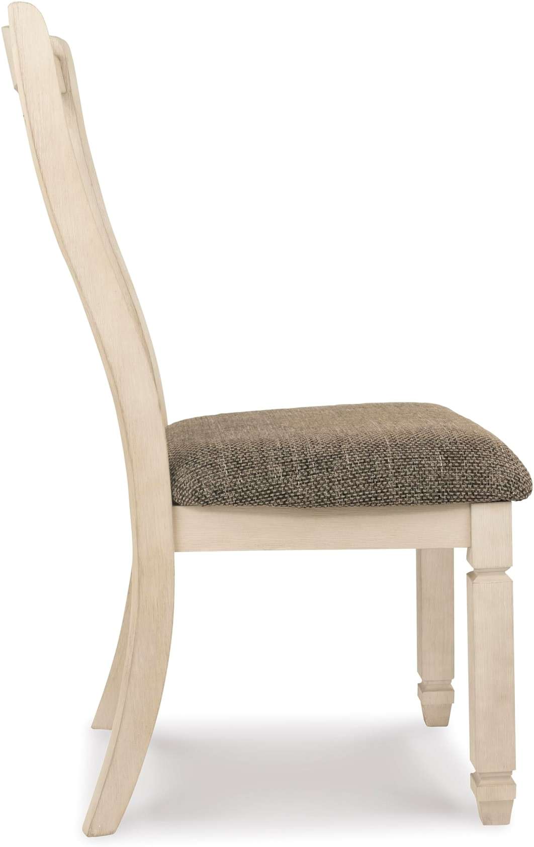 Signature Design by Ashley Bolanburg Dining Chairs Set of 2, Slat Back Cottage Side Chairs, Durable Wood Frame with Cushioned Seat, Ideal for Farmhouse Kitchens, Antiqued White - Image 11