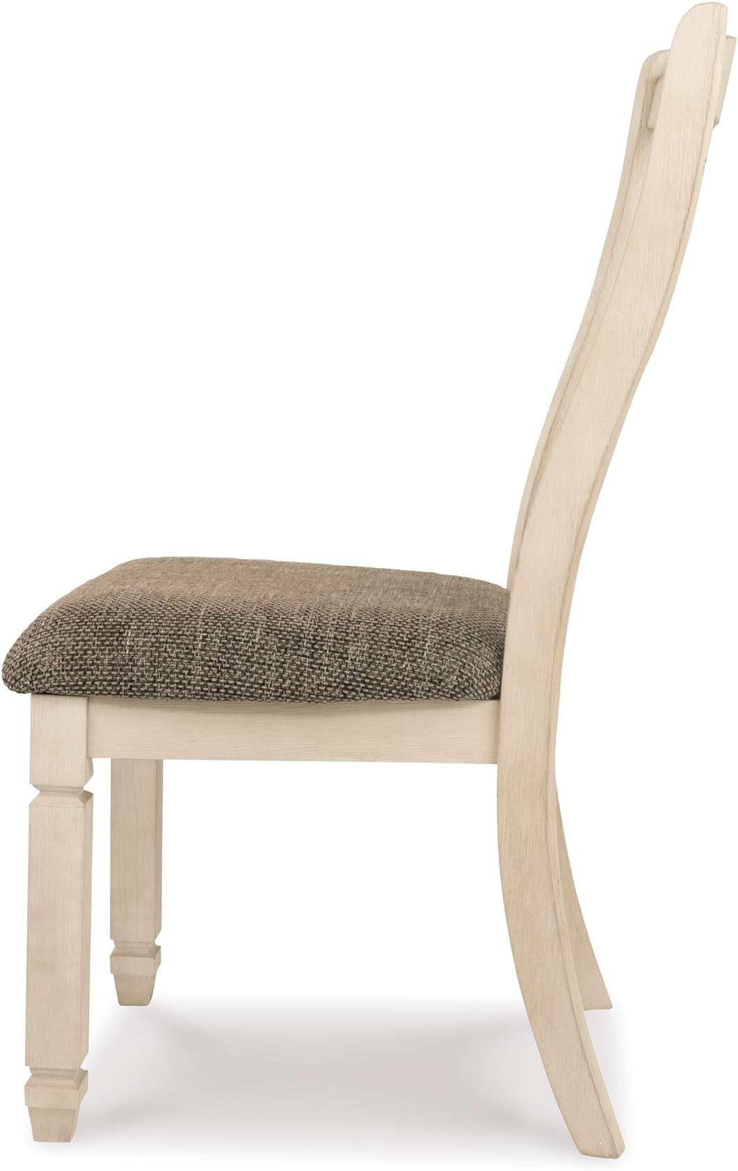 Signature Design by Ashley Bolanburg Dining Chairs Set of 2, Slat Back Cottage Side Chairs, Durable Wood Frame with Cushioned Seat, Ideal for Farmhouse Kitchens, Antiqued White - Image 10