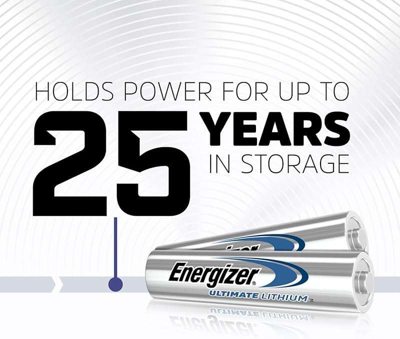 Energizer Ultimate Lithium AAA Batteries (8 Pack), Lithium Triple A Batteries - Image 6