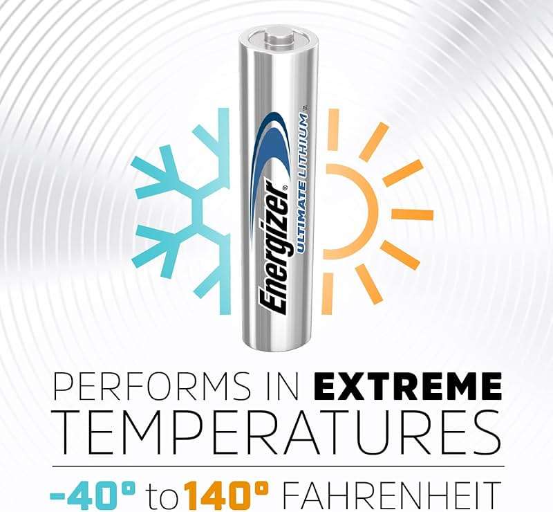 Energizer Ultimate Lithium AAA Batteries (8 Pack), Lithium Triple A Batteries - Image 8
