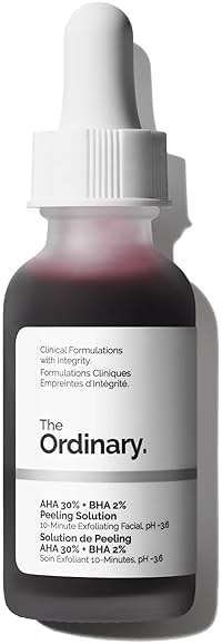 The Ordinary AHA 30% + BHA 2% Peeling Solution, Advanced Exfoliating Peel for Brighter Skin - Image 1