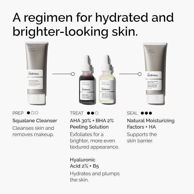 The Ordinary AHA 30% + BHA 2% Peeling Solution, Advanced Exfoliating Peel for Brighter Skin - Image 5