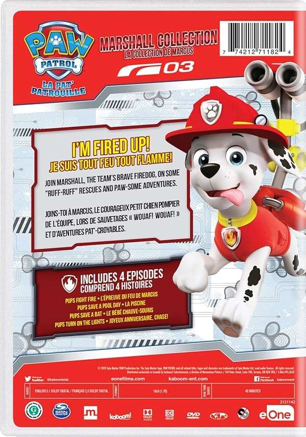 Paw Patrol - Marshall Collection DVD - Image 2