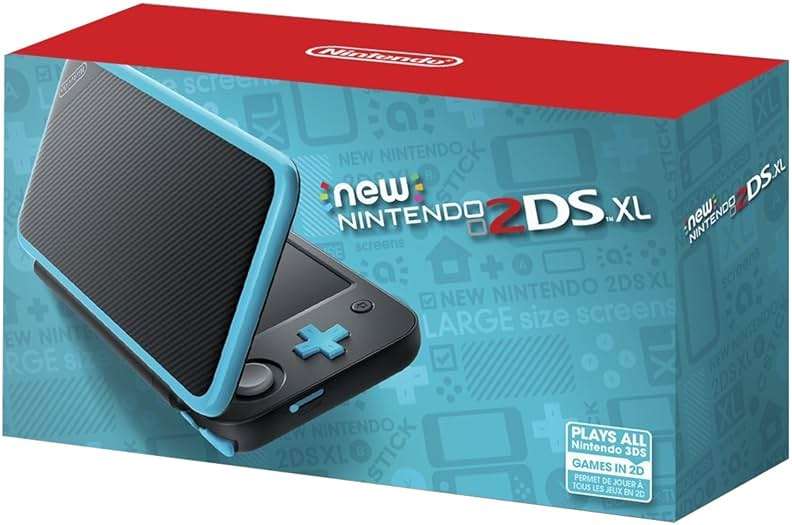 New Nintendo 2DS XL - Black + Turquoise - Image 3