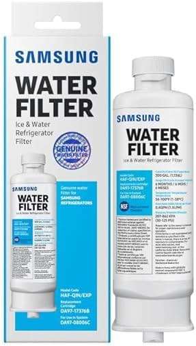 Samsung HAF-QIN/EXP Genuine Refrigerator Water Filter, Reduces 99% of Harmful Contaminants for Clean, Clear Drinking Water, 6-Month Life, Easy Install, Pack of 1 - Image 4