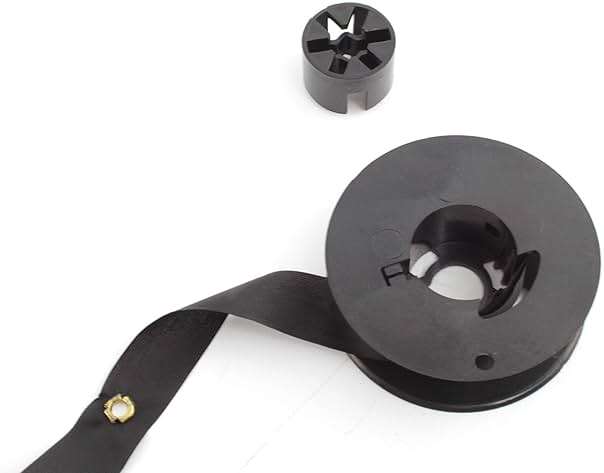 1/2" Universal Typewriter Ribbon, Black. for Vintage Typewriters. 2" Spools. Fits Most Royal, Olympia, Smith Corona, Remington, Olympia, Brother, and Other Vintage Typewriters - Image 4