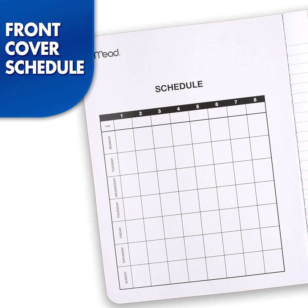 Mead Composition Notebook, 3 Pack, College Ruled Paper, 7-1/2" x 9-3/4", 100 Sheets per Comp Book, Black Marble (38111) - Image 4