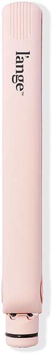 L'ANGE HAIR Aplatir Ceramic 1" Flat Iron | Adjustable Temp & Dual Voltage Hair Straightener | Tourmaline-Infused Plates for Smooth, Frizz-Free Styling | 1 Inch Styling Tool (Blush) - Image 5