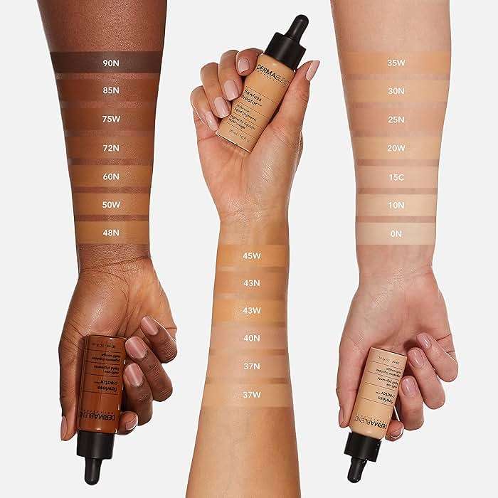 Dermablend Flawless Creator Multi-Use Liquid Foundation Makeup, Full Coverage Lightweight Buildable Foundation, Natural Finish, 1 Fl oz. - Image 4